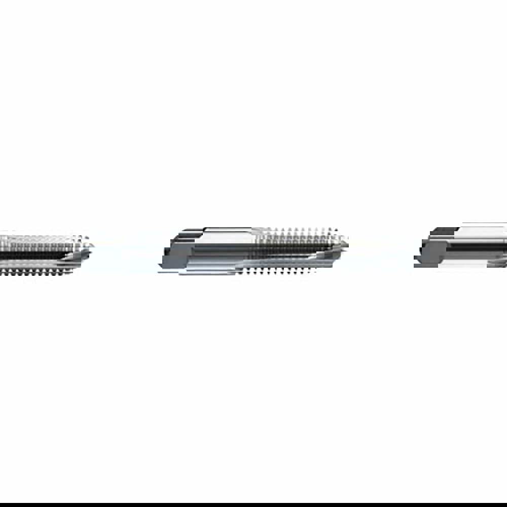 Spiral Point Tap: 5/16-24, UNF, 2 Flutes, Plug, 3B, High Speed Steel, Bright Finish