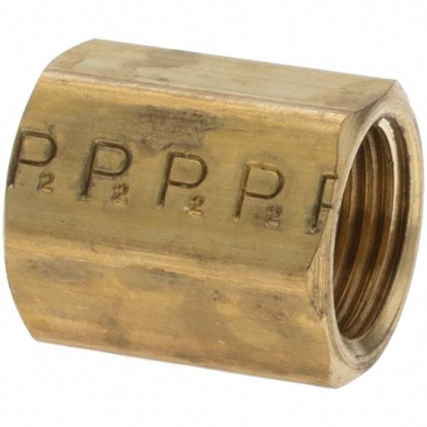 Brass Flared Tube Inverted Union: 1/4