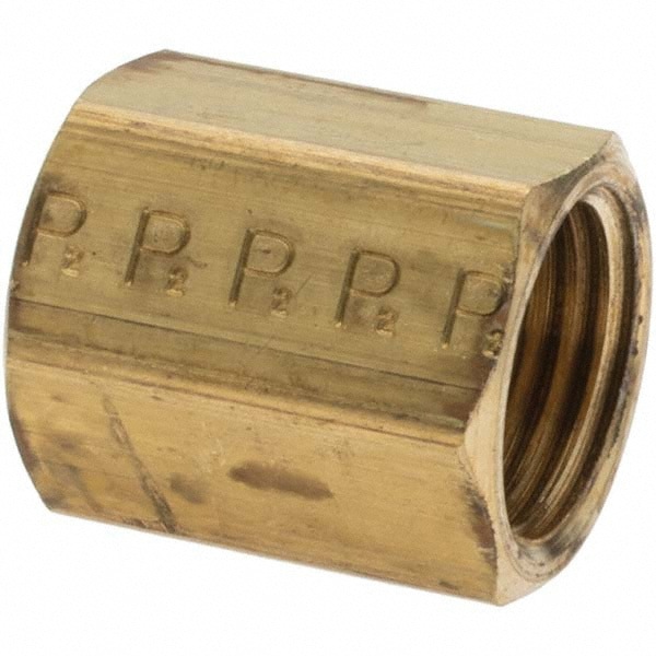 Brass Flared Tube Inverted Union: 5/16