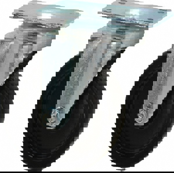 Swivel Top Plate Caster: Polyolefin, 4