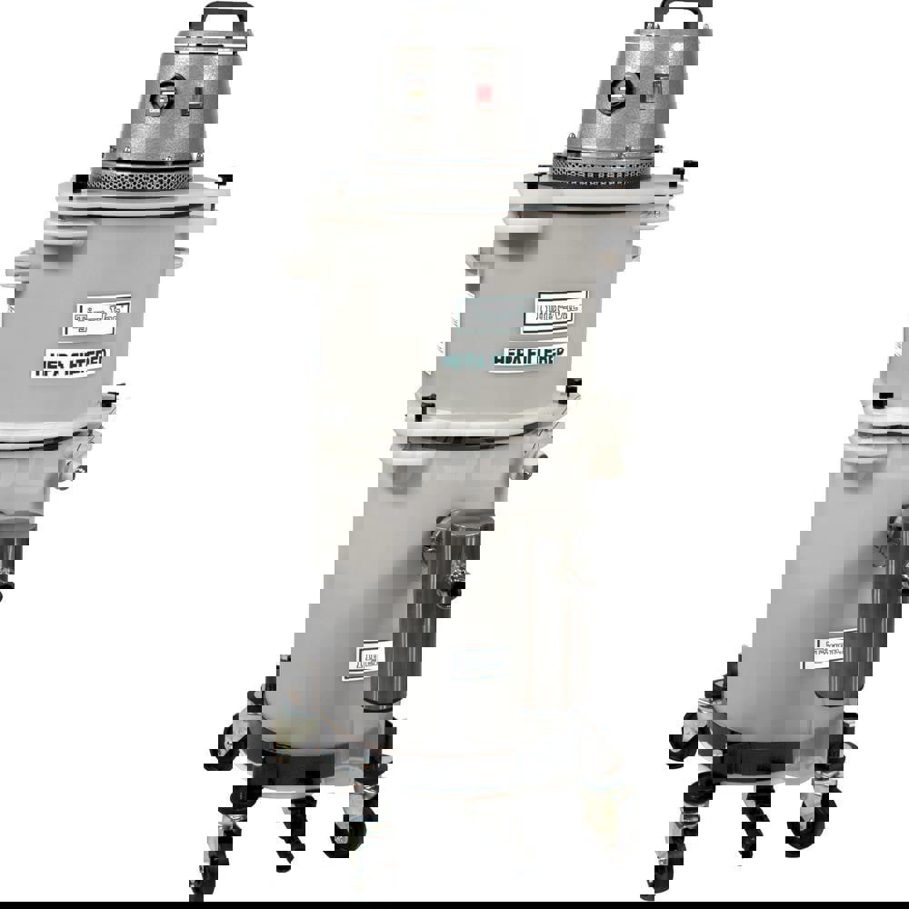 HEPA, Mercury-Recovery, Dry & Wet Cleaner: Air, HEPA Filter, 10 gal Capacity