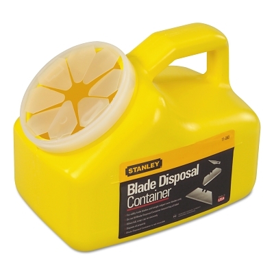 Plastic Blade Disposal Container