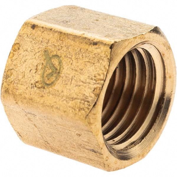 Brass Pipe Cap: 1/4