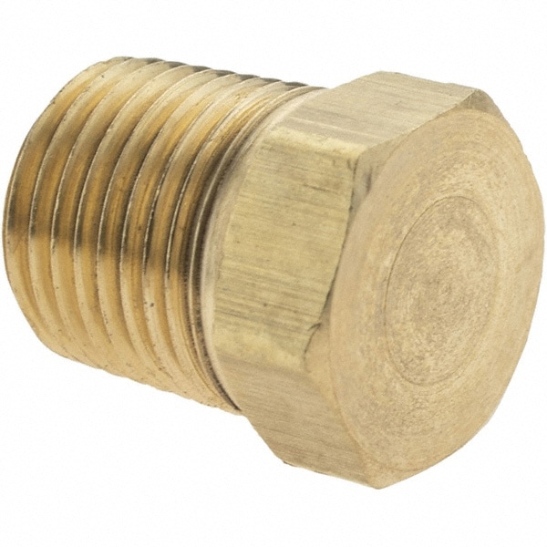 Industrial Pipe Hex Plug: 1/8