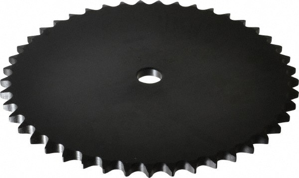 Plate Roller Chain Sprocket: 45 Teeth, 1/2