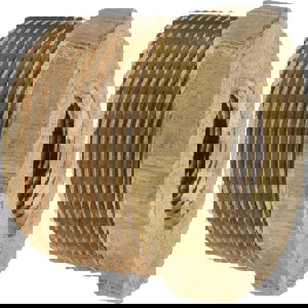 Brass Pipe Bushing: 1/4 x 3/4