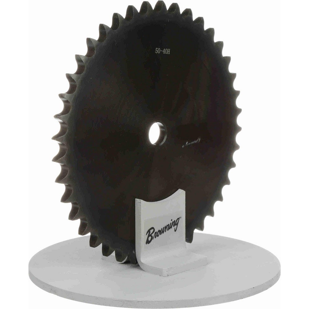 Plate Roller Chain Sprocket: 40 Teeth, 5/8