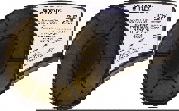 Label Maker Label: White, Heat Shrinkable Polyolefin