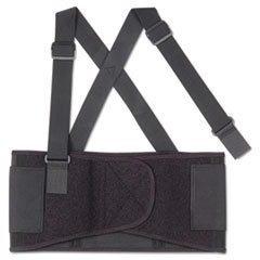 Back Support: Belt with Adjustable Shoulder Straps, X-Large, 38 to 42