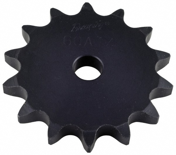 Plate Roller Chain Sprocket: 24 Teeth, 1