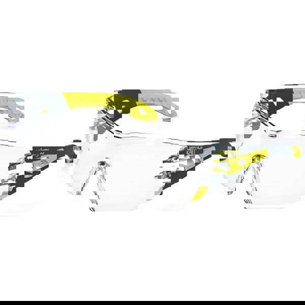 Safety Glass: Anti-Fog & Scratch-Resistant, Polycarbonate, Clear Lenses, Frameless, UV Protection