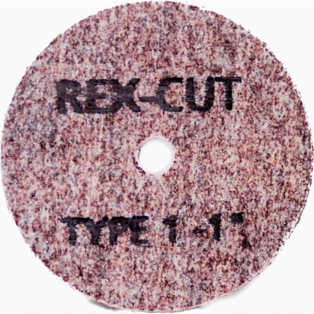 Deburring Wheels; Wheel Diameter (Inch): 1 ; Face Width (Inch): 1/8 ; Center Hole Size (Inch): 1/8 ; Abrasive Material: Aluminum Oxide ; Grade: Fine ; Wheel Type: Type 1