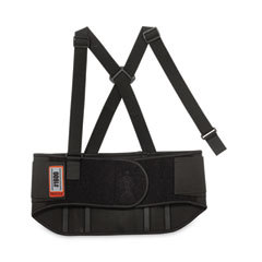 Back Support: Belt with Adjustable Shoulder Straps, Large, 34 to 38