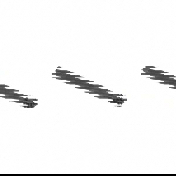 Extension Tap: M5 x 0.8, 2 Flutes, D4, Oxide Finish, High Speed Steel, Spiral Point