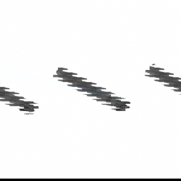 Extension Tap: M8 x 1.25, 2 Flutes, D5, Oxide Finish, High Speed Steel, Spiral Point