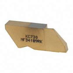Grooving Insert: NFD4189K KC730, Solid Carbide
