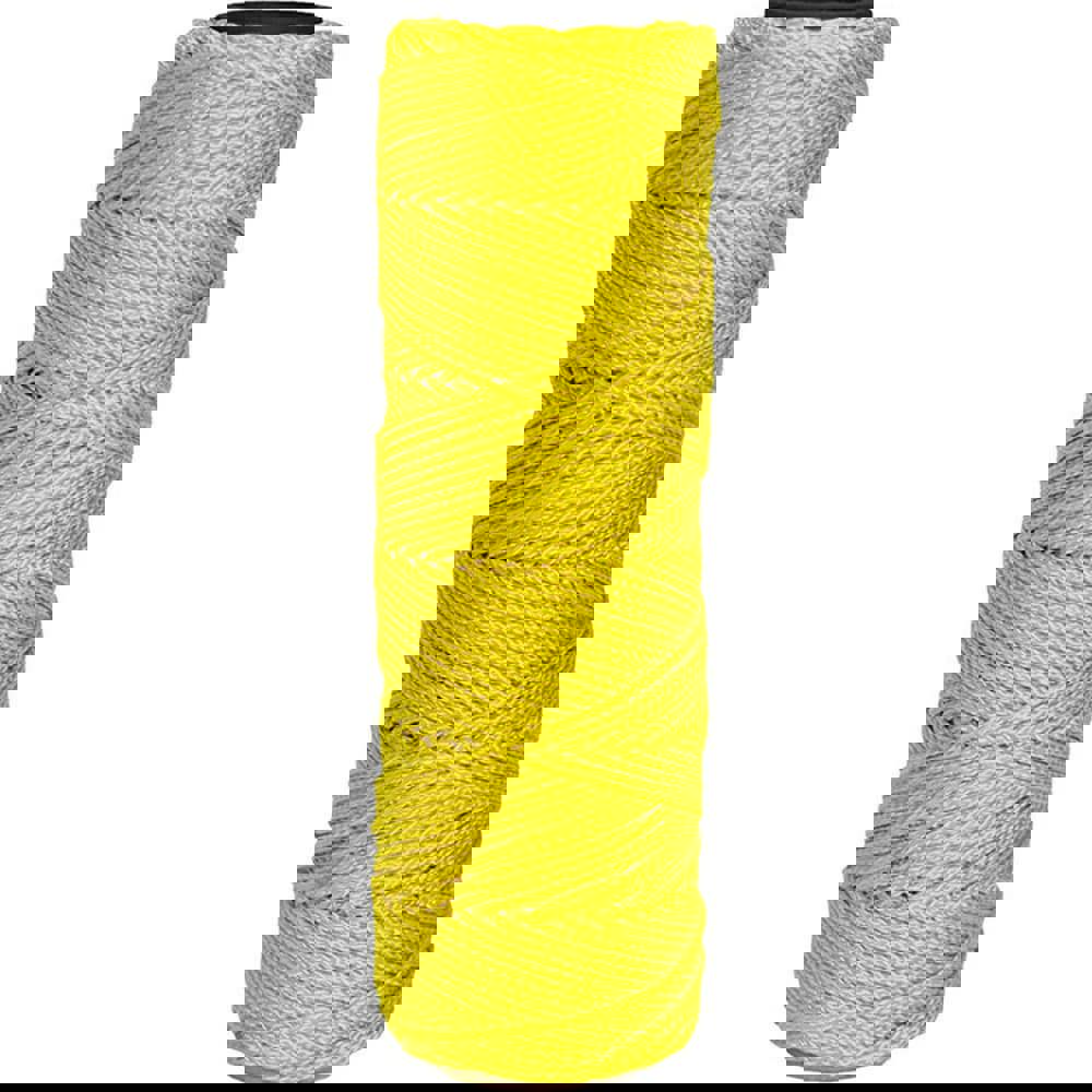 Mason Line Twine: #18 Twine Dia, Nylon, Yellow