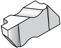 Grooving Insert: NG3122 KC850, Solid Carbide