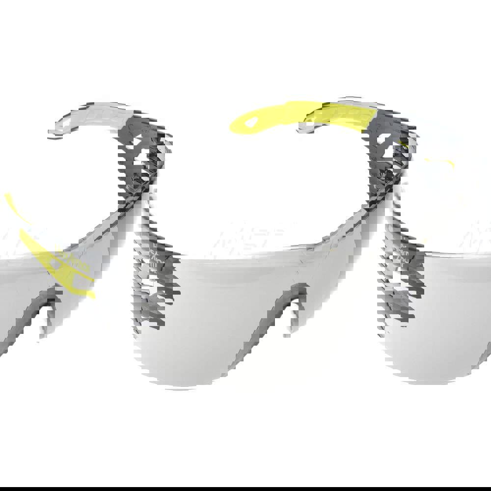 Safety Glass: Anti-Fog & Scratch-Resistant, Polycarbonate, Clear Lenses, Frameless