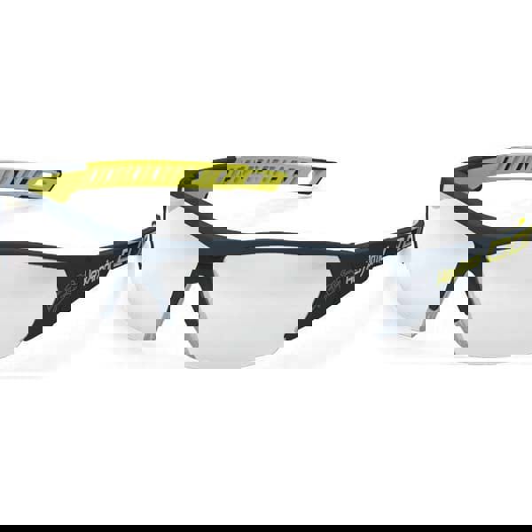 Safety Glass: Anti-Fog, Polycarbonate, Amber Lenses, Frameless, UV Protection