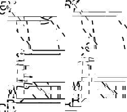 Grooving Insert: NGD4250 K313, Solid Carbide