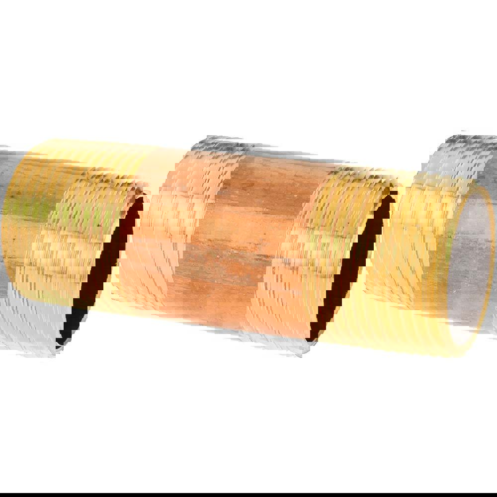 Brass Pipe Nipple: Threaded on Both Ends, 3-1/2