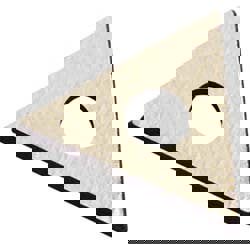 Solid Carbide Triangular Stiff Scraper Replacement Blade