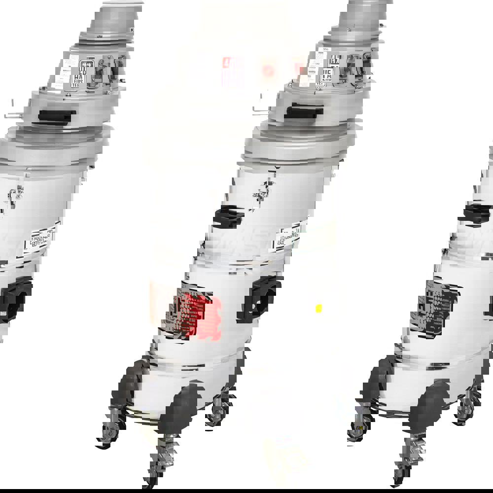 Explosion-Proof & HEPA Cleaner: Electric, HEPA Filter, 5 gal Capacity