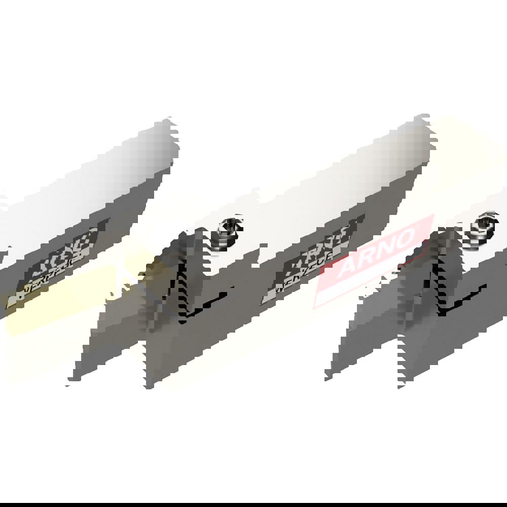 Indexable Cut-Off Toolholders; Hand of Holder: Left Hand ; Maximum Depth of Cut (Decimal Inch): 0.4724 ; Maximum Workpiece Diameter (Decimal Inch): 0.9449 ; Toolholder Style: ARNO Fast Change ; Multi-use Tool: Yes ; Compatible Insert Size Code: SE24-20...