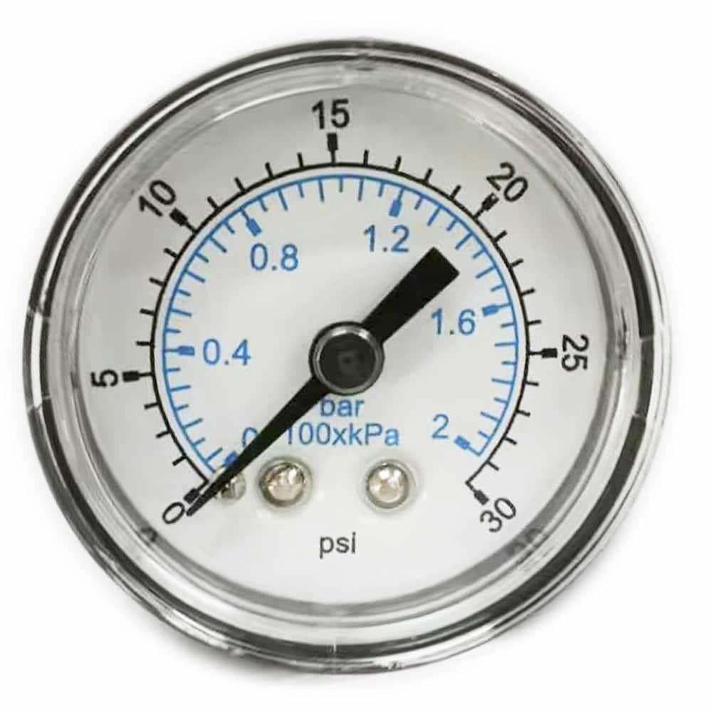 Pressure Gauge: 1-1/2