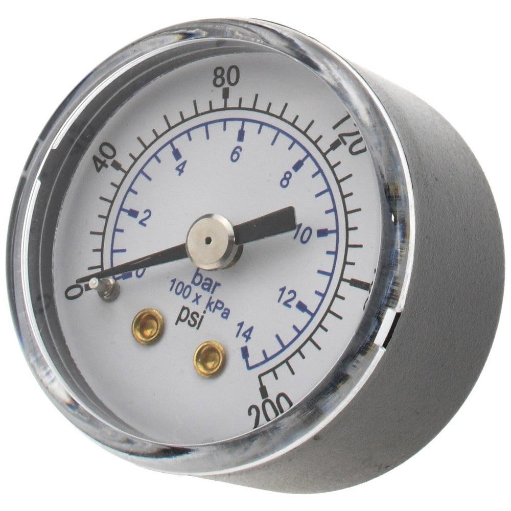 Pressure Gauge: 1-1/2