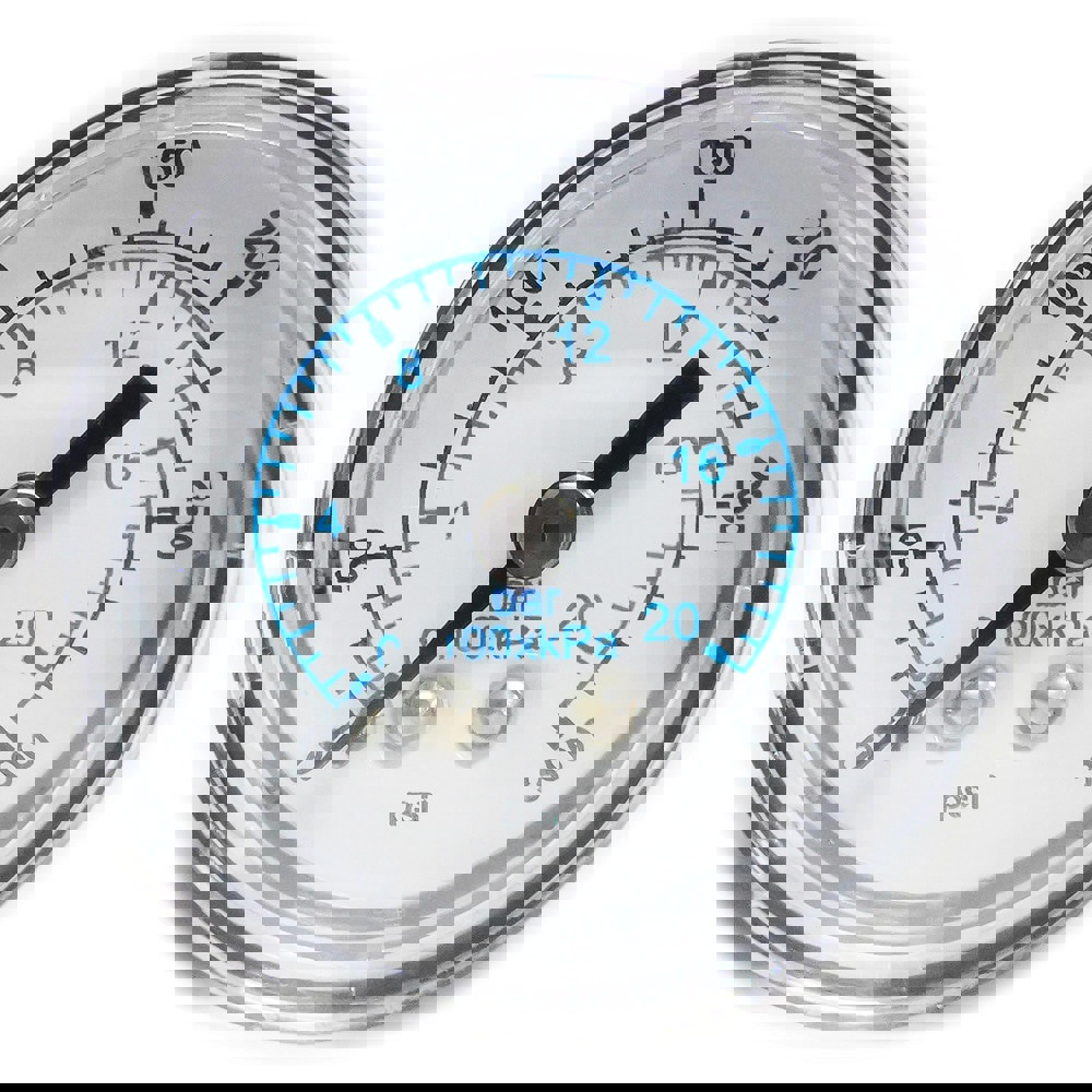 Pressure Gauge: 1-1/2