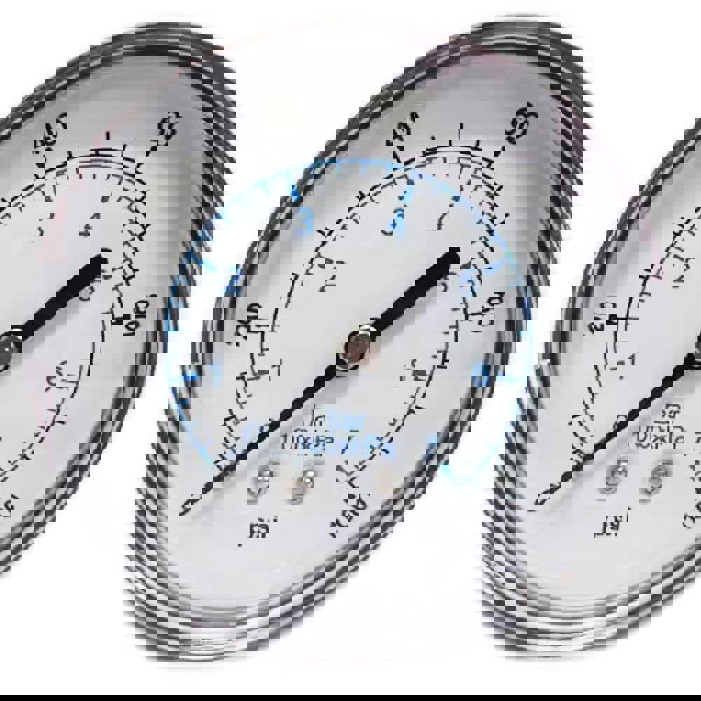 Pressure Gauge: 2-1/2