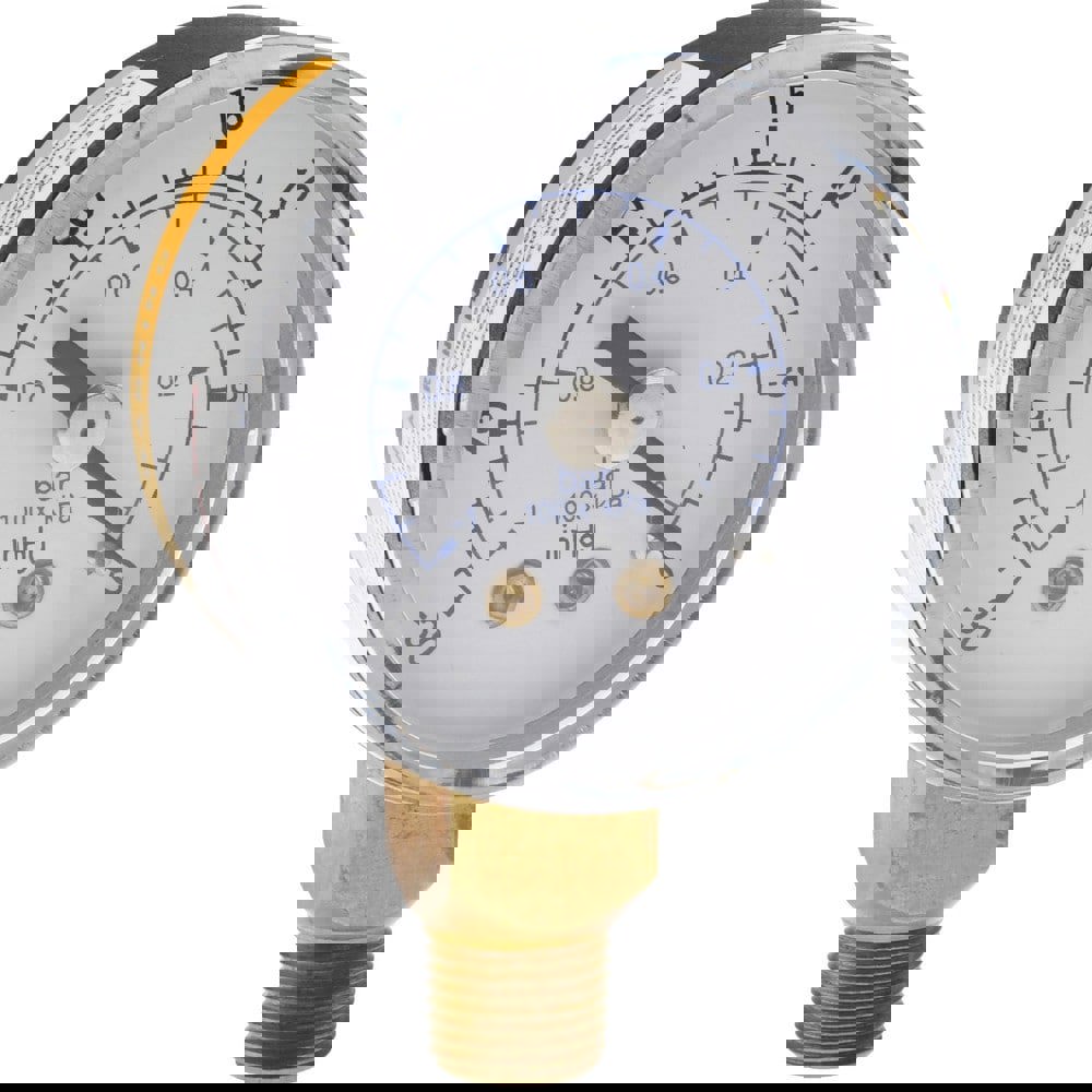 Pressure Gauge: 1-1/2