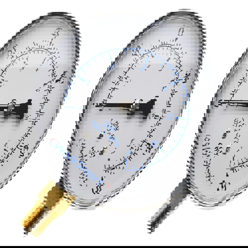 Pressure Gauge: 3-1/2