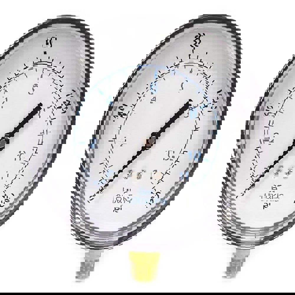 Pressure Gauge: 3-1/2
