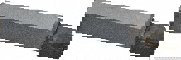 Single Point Tool Bit: 1/2'' Shank Width, 1/2'' Shank Height, C2 Solid Carbide Tipped, LH, GL, Offset End Cutting