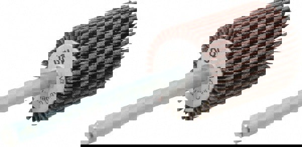 Mounted Flap Wheel: 5/8