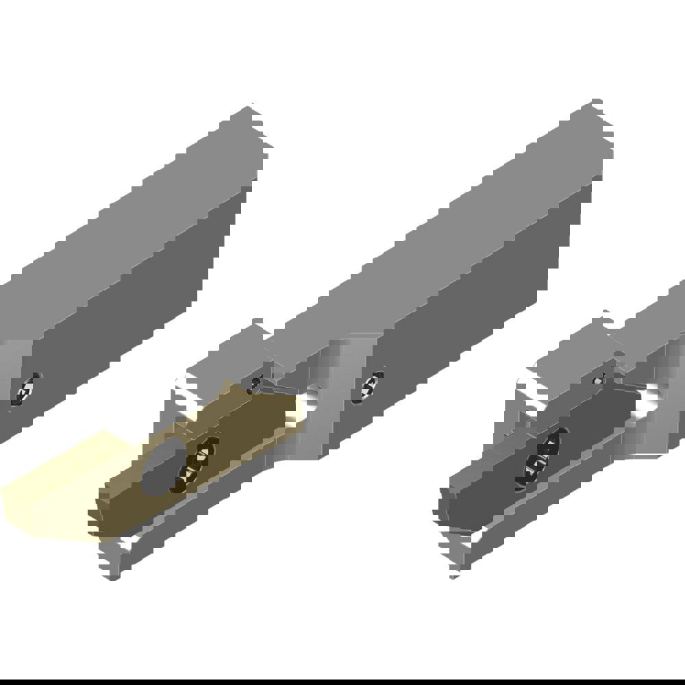 Indexable Grooving Toolholders; Internal or External: External ; Toolholder Type: External Grooving ; Insert Seat Size: 8.00 ; Hand of Holder: Right Hand ; Cutting Direction: Neutral ; Maximum Depth of Cut (mm): 8.50