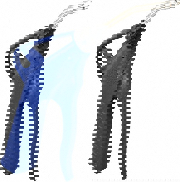 Air Blow Gun: Bent Removable Star-Tip Safety Extension Tube, Pistol Grip