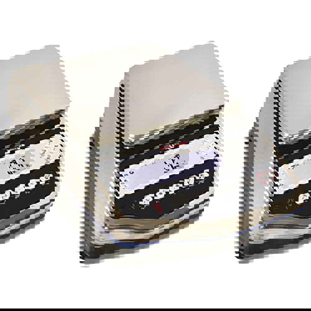 Process Scales & Balance Scales; System Of Measurement: Grams ; Calibration: External ; Display Type: LCD ; Capacity: 8200.000 ; Platform Length: 7.5in ; Platform Width: 7.5in