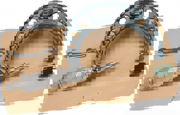 1 to 2 Inch, 49mm Throat Depth, Ratchet Stop, Mechanical Point Micrometer