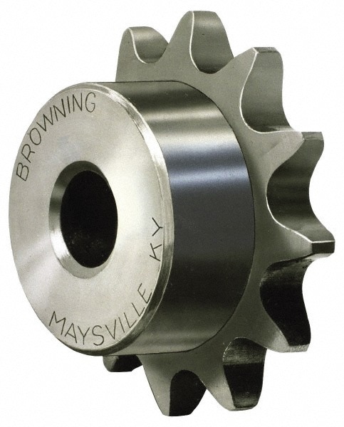 Min Plain Bore Sprocket: 14 Teeth, 1/2