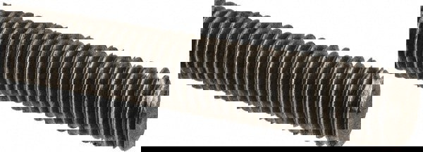 Threaded Rod: 9/16-12, 2' Long, Low Carbon Steel