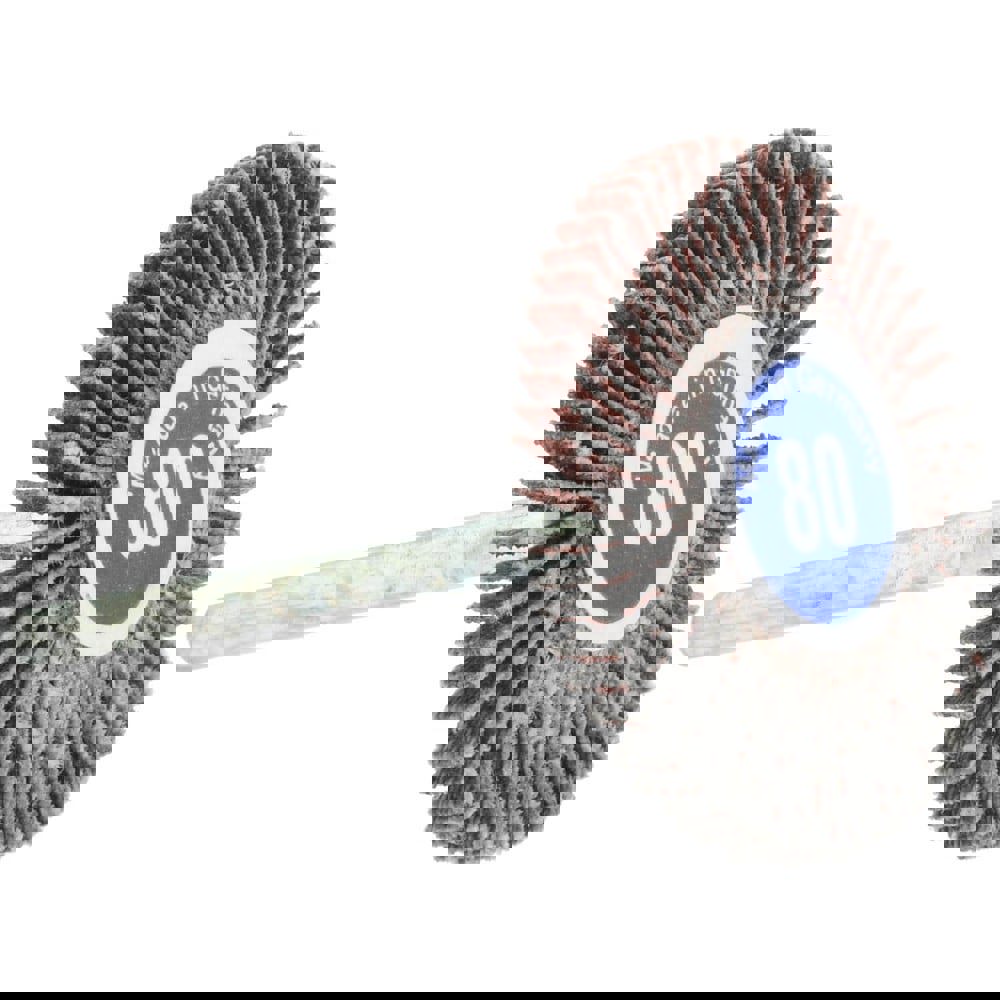 Mounted Flap Wheel: 1-3/16