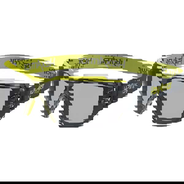 Safety Glasses: Anti-Fog & Scratch-Resistant, Polycarbonate, Gray Lenses, Frameless