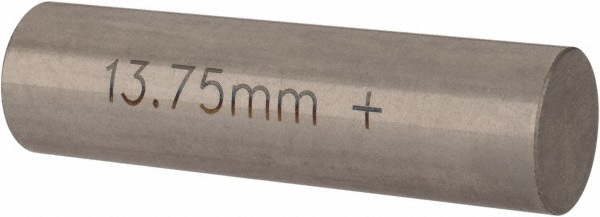 Class ZZ Plus Plug Gage: 13.75 mm Dia, 2.0000
