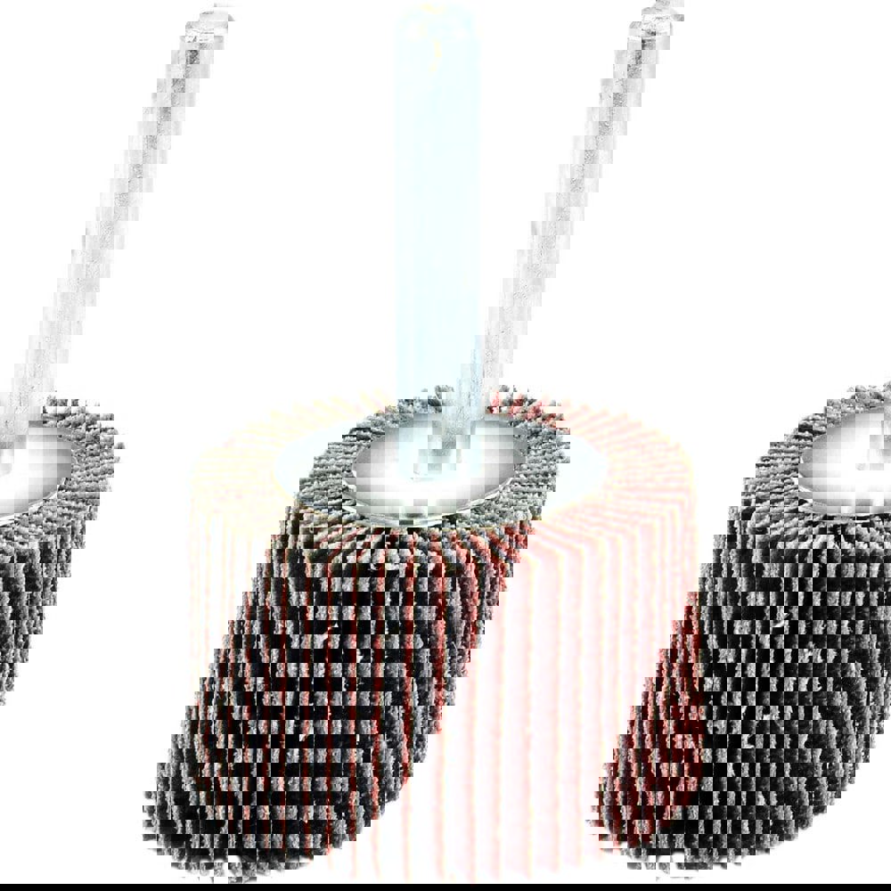 Mounted Flap Wheels; Mount Type: Shank ; Outside Diameter (Inch): 1-1/2 ; Face Width (Inch): 1 ; Abrasive Type: Coated ; Abrasive Material: Aluminum Oxide ; Grade: Coarse