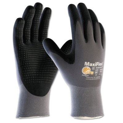 MAXIFLEX ENDURANCE 15G GRY NYLON SHELL BLK MICRO