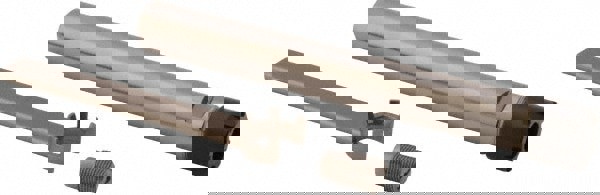 Collet Chuck: 0.51 mm Capacity, ER Collet, 20 mm Shank Dia, Straight Shank